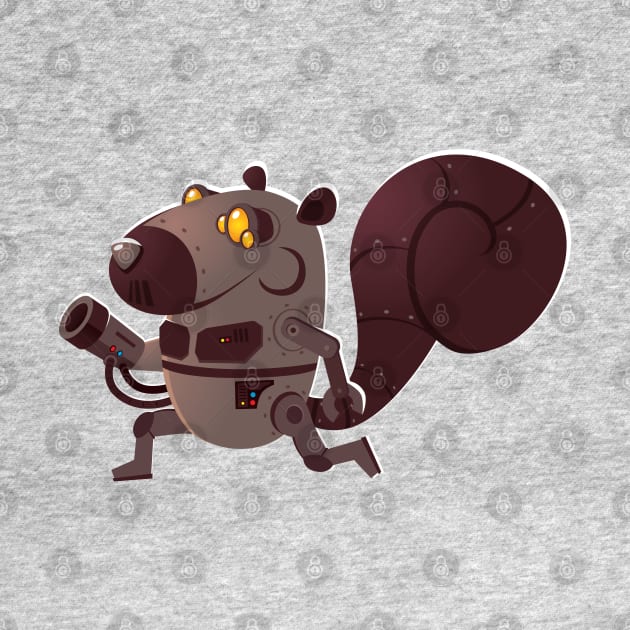 Robo Squirrel by LAckas